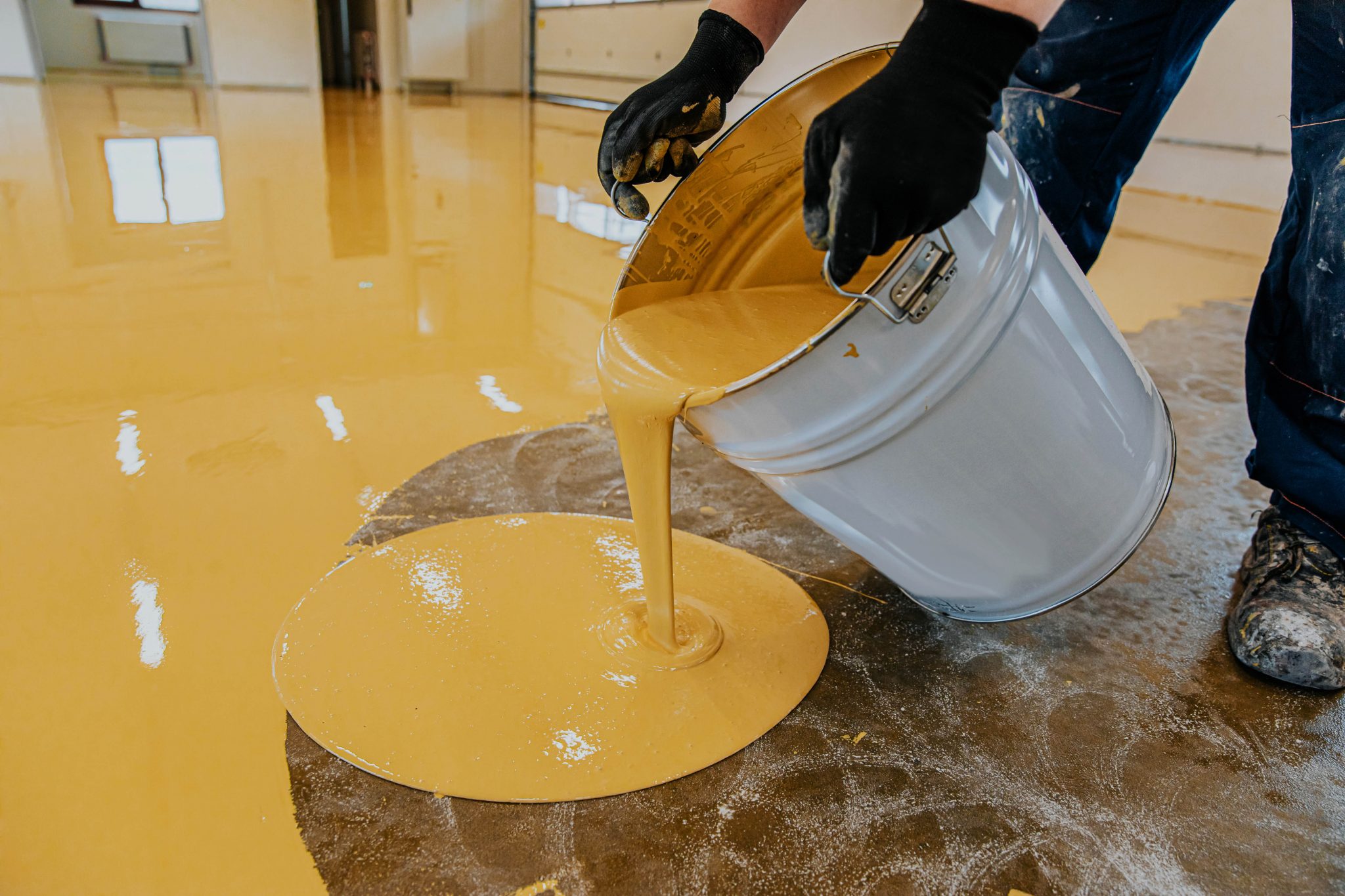 painting concrete floors