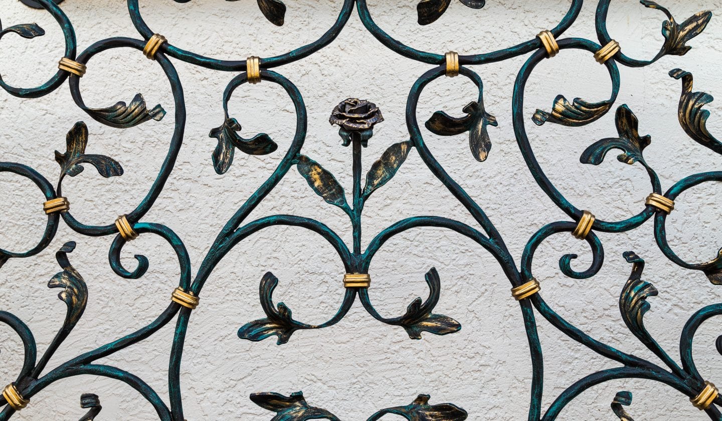 Galvanised Metal Railing