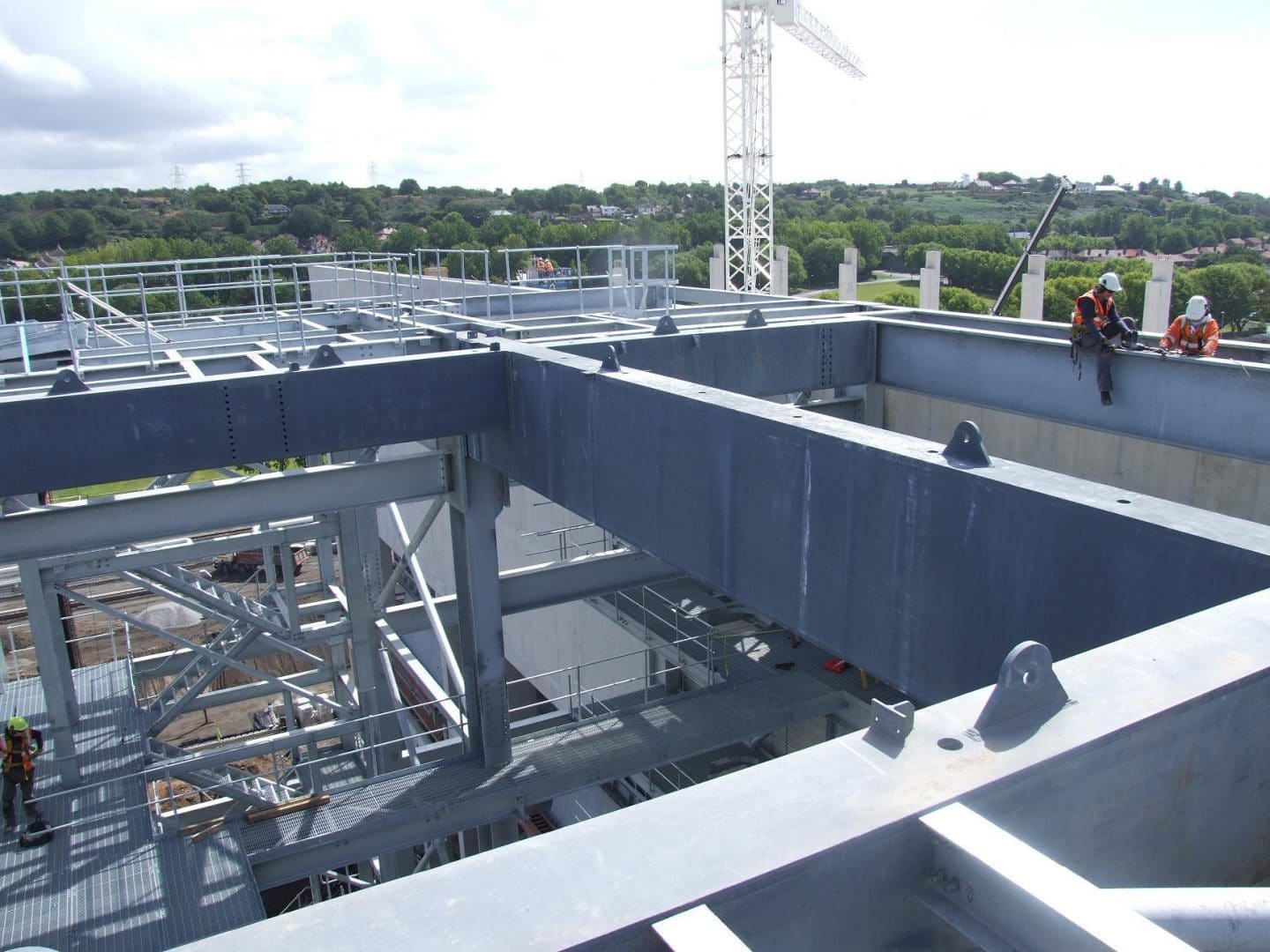 Zinga Cold Galvanzing Steel Beams