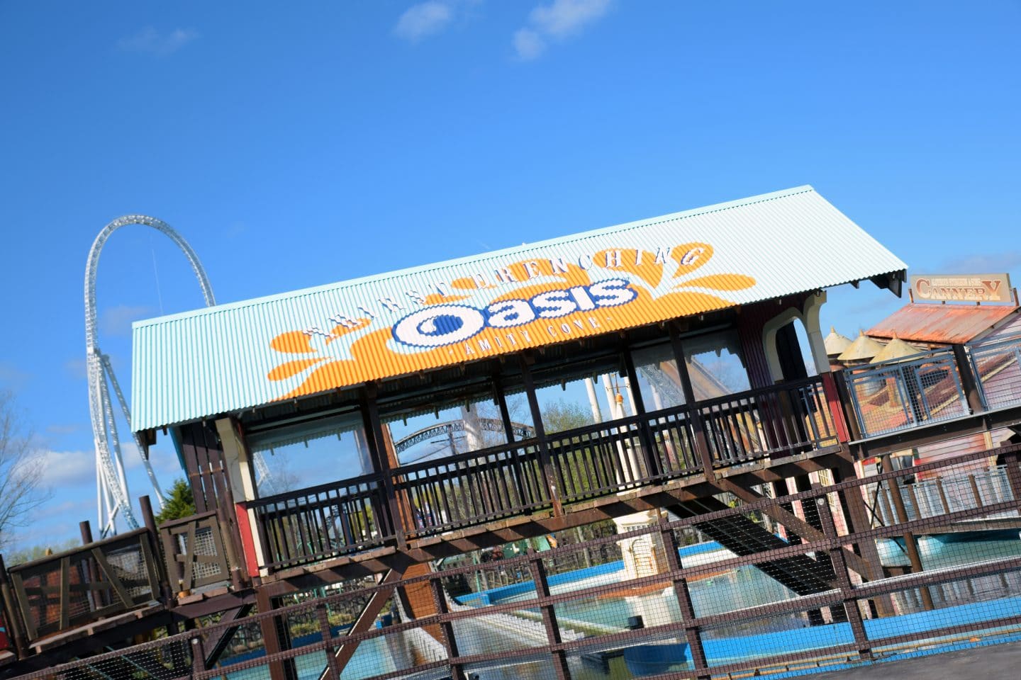 Thorpe Park Roof Paint
