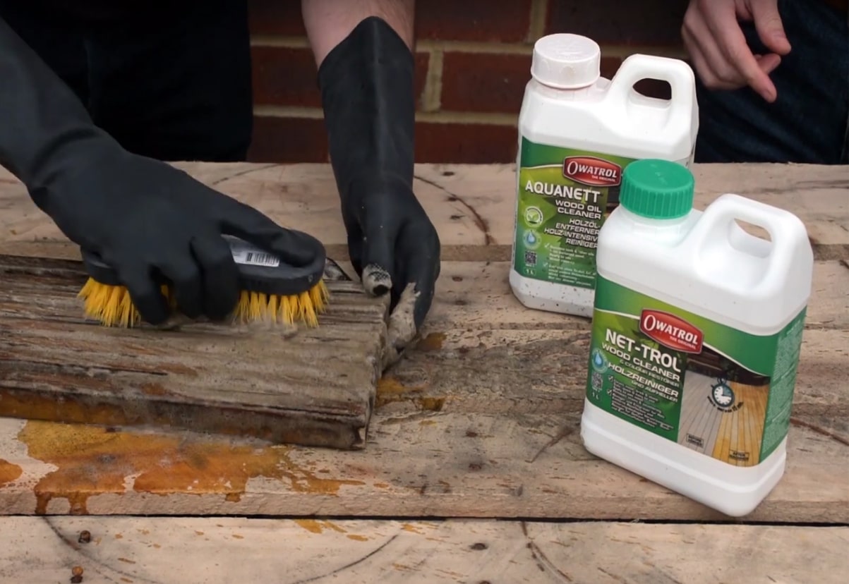 Restoring Decking with Owatrol
